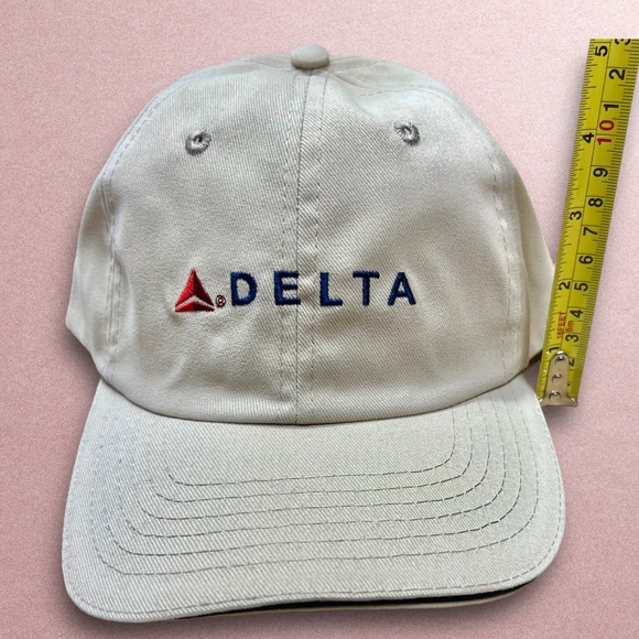 Delta Air Lines Adjustable Baseball Hat One Size Fits Most Collectible New - Picture 8 of 16